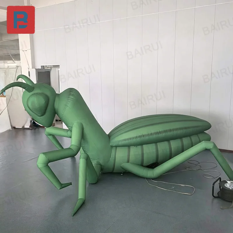 

Inflatable mantis, inflatable green mantis insect model, realistic insect model, suitable for garden exhibitions and stage setup