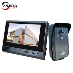 Wireless Video Doorbell  2.4GHz Home Office Tamper-proof Wireless Video Intercoms For Home Wireless Video Door Phone Apartment