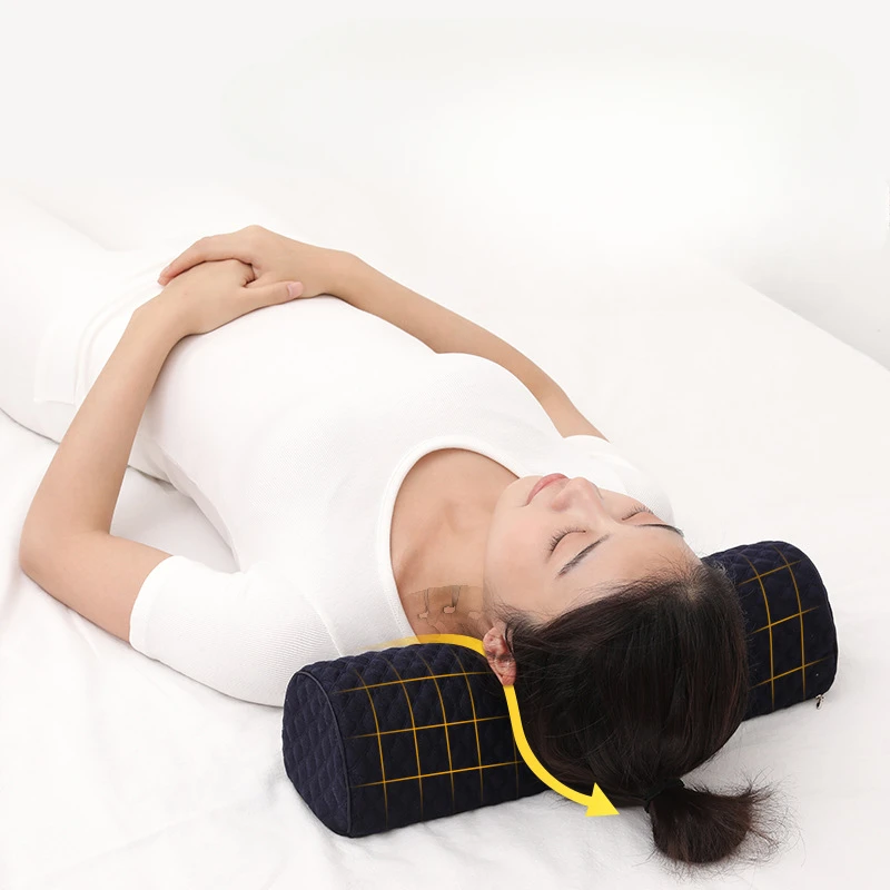 

Cervical Pillow Neck Protection Pillow Special Round Cylindrical Candy to Help Sleep Long Single Sleeping Pillow