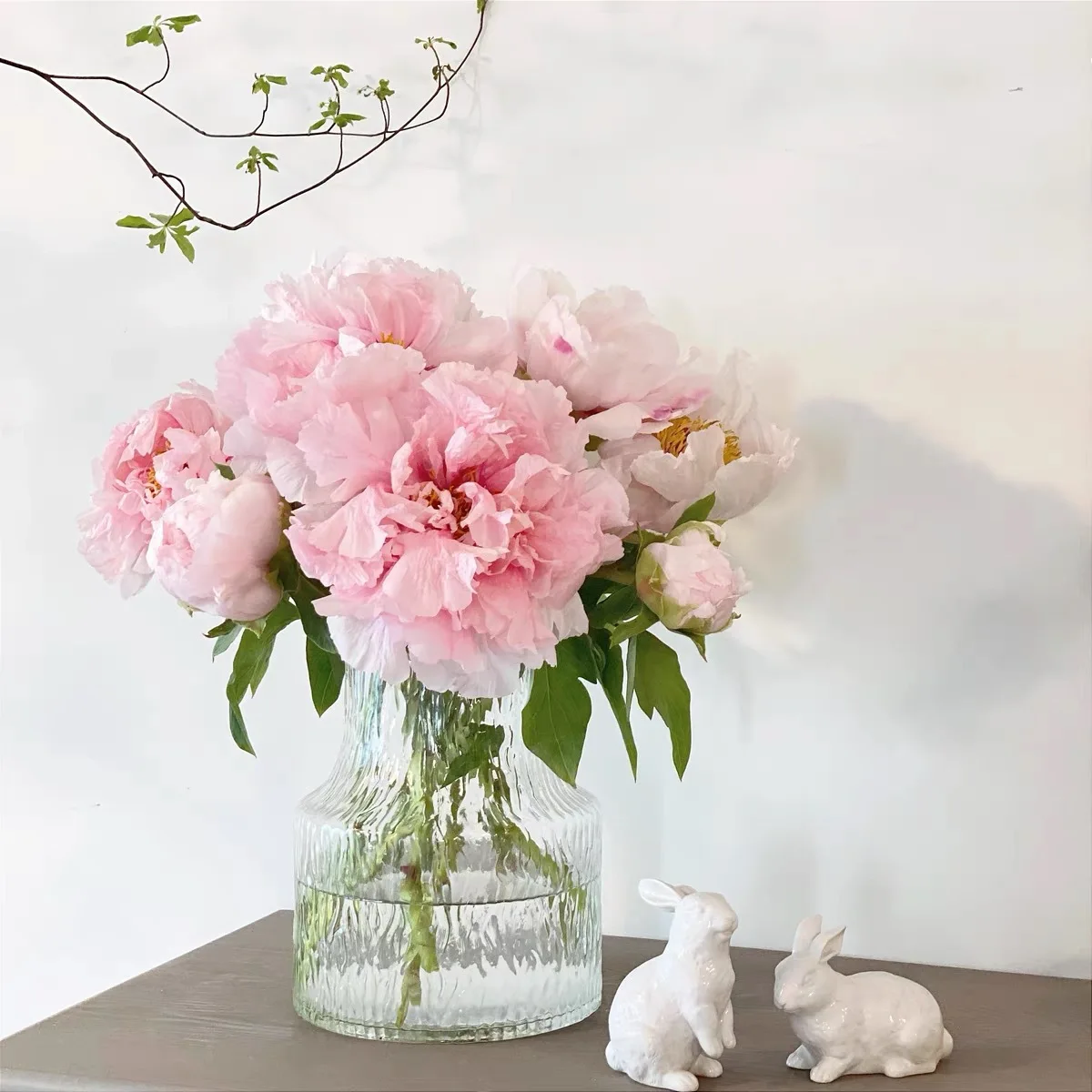 Glacier vase exported to Finland, crystal clear and versatile desktop soft water culture device transparent