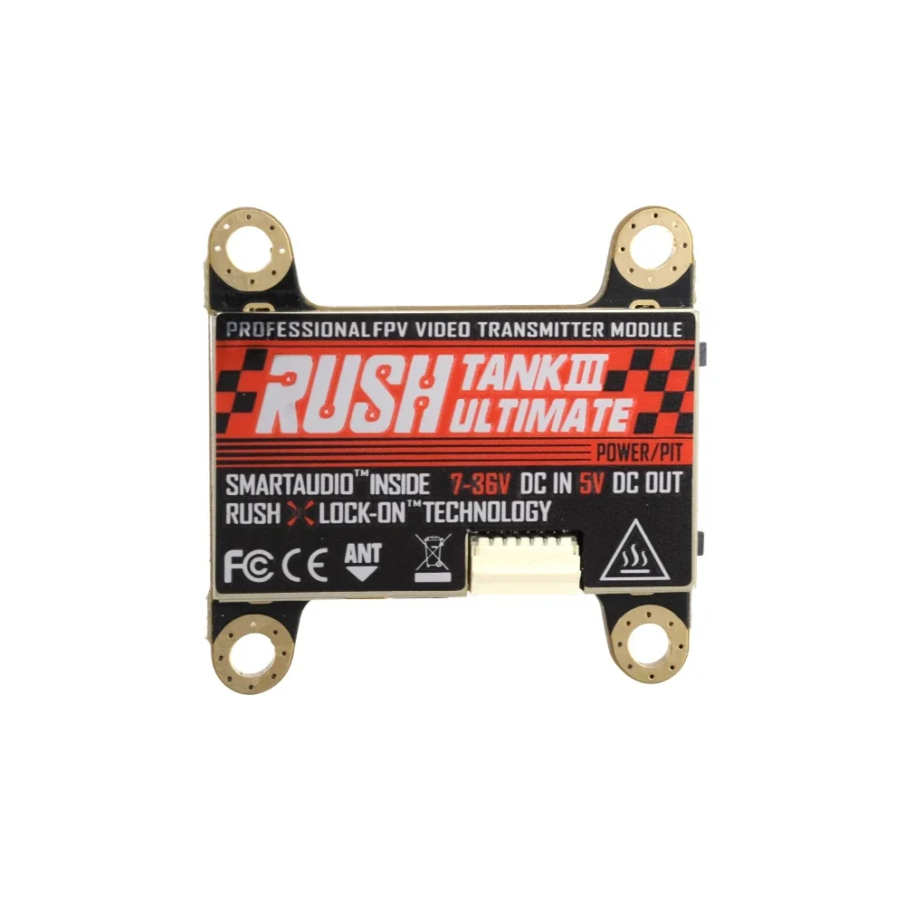 RUSHFPV TANK 3 / TANK III / TANK V3 5.8G 1W FPV VTX (FPV 비전 송신기)