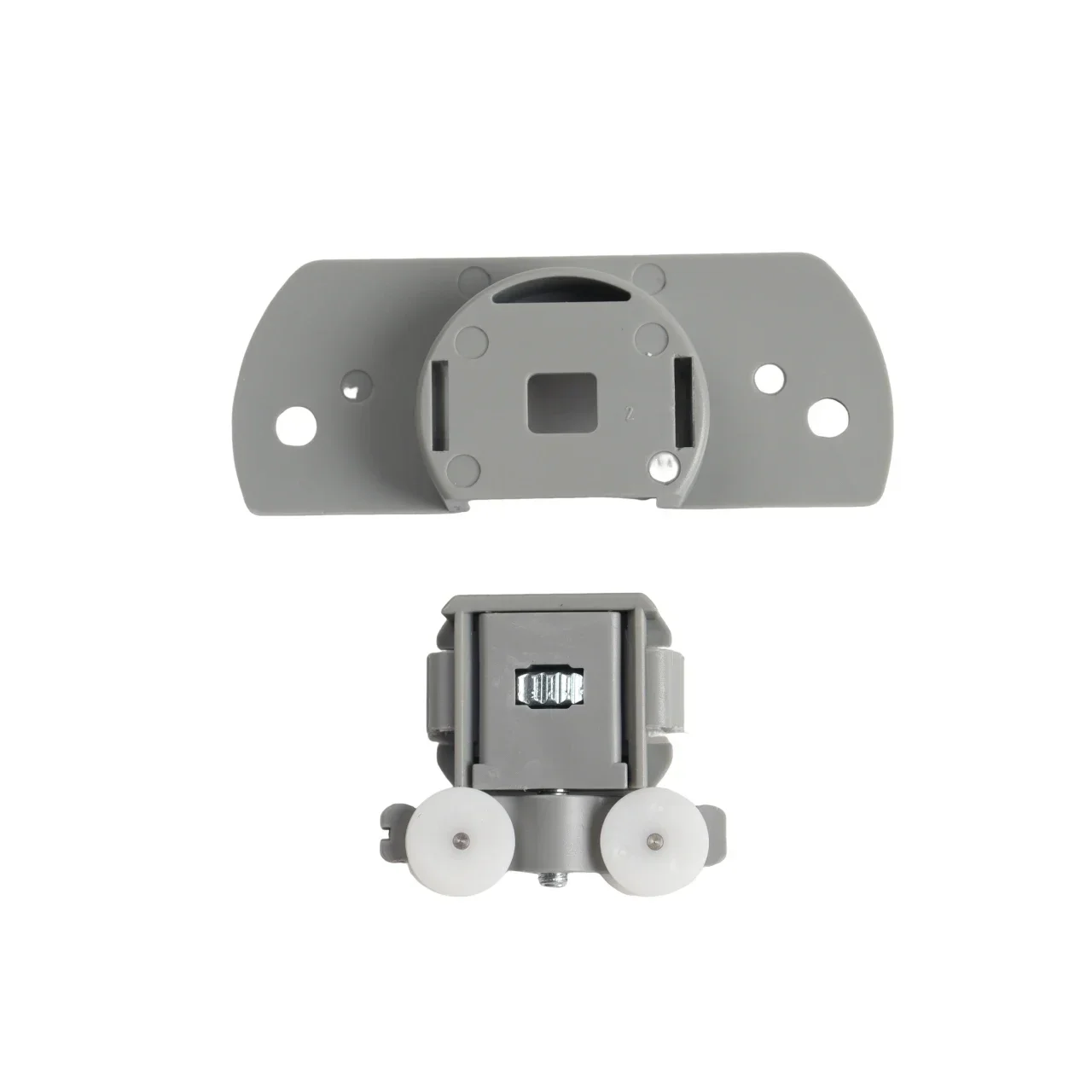 1pc Replacement Grey Plastic Sliding Partition Trolley For Coachman Caravan Motorhome Sliding Door Runner Spare Parts