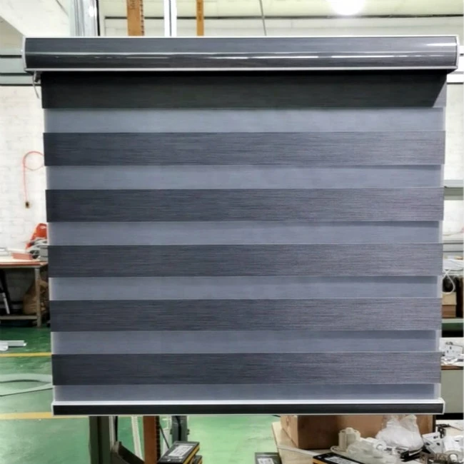 الذكية التلقائي مكتب ديكور غرفة نوم بمحركات زيبرا ظلال ليلة ليلة الستائر