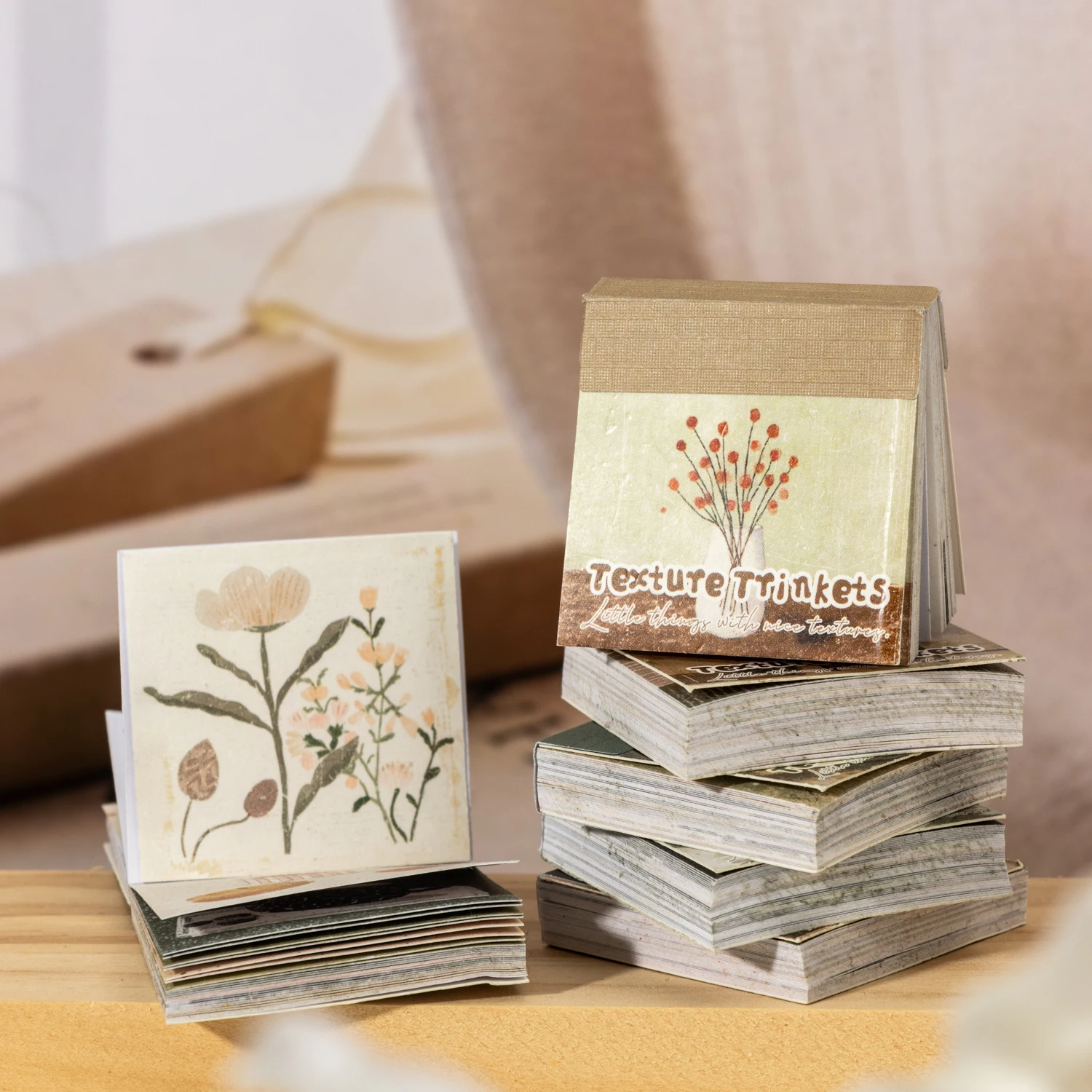 Seri Trinkets Bertekstur Buku  - Vintage Collectible Books ulasan dan harga
