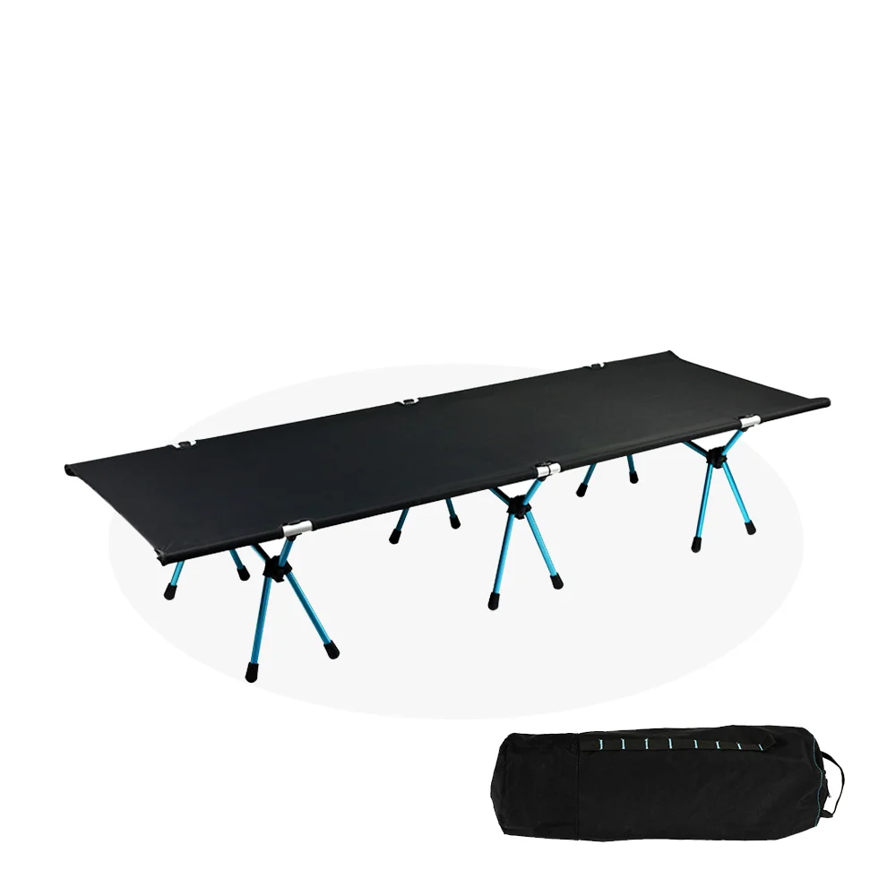 

Extra Large Portable Single Sleeping Cot Modern Design Foldable Bed for Outdoor Camping Hiking Travel Beach Rest for Bedroom Use