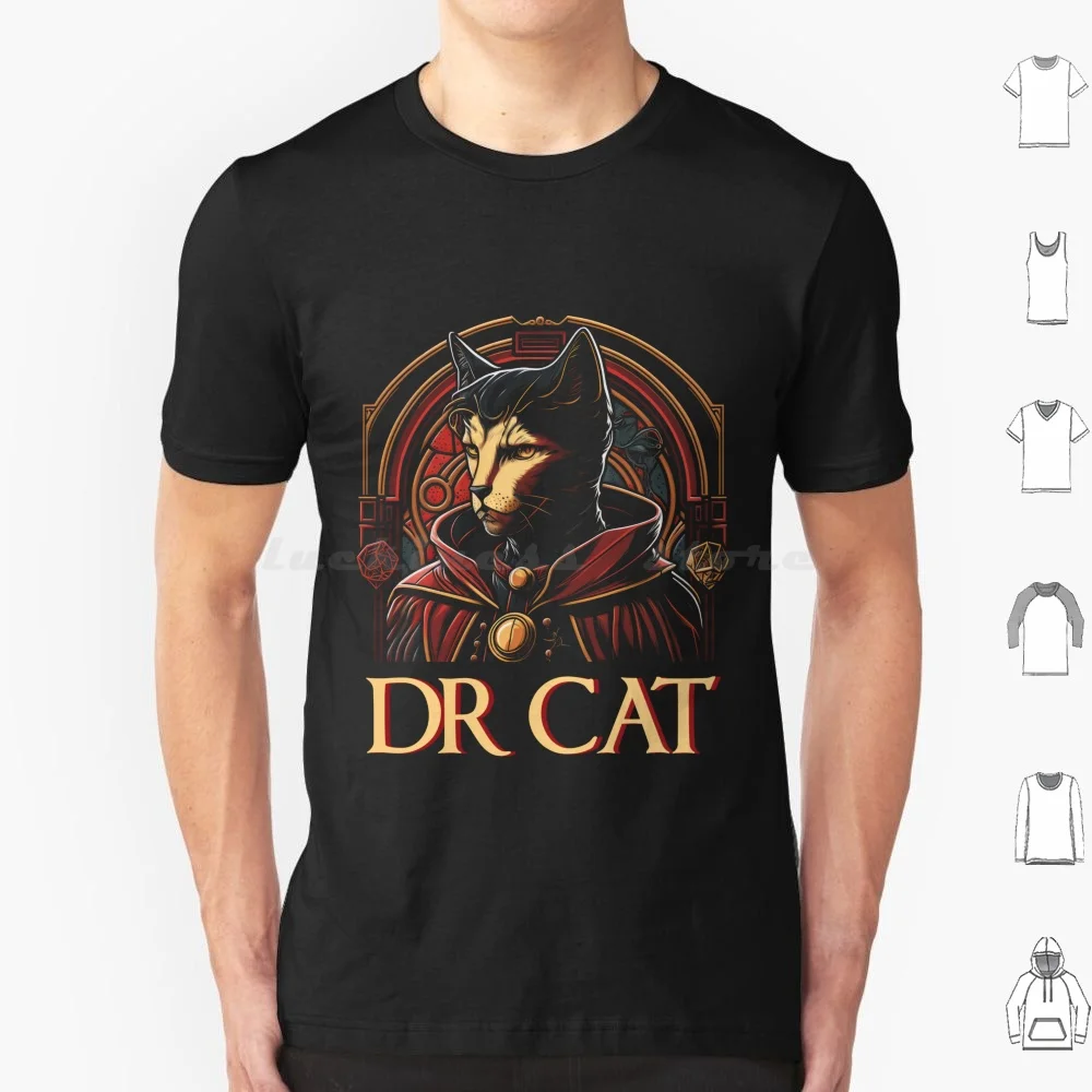 Superhero Kitten Strange Cat-Cute Cat Hero Comic-Inspired Art T Shirt 6xl Cotton Cool Tee Dr Cat Iron Meow Cat Cute Kitten