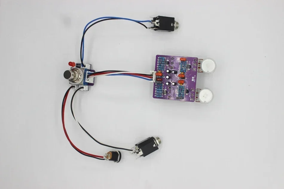 DIY Electric Guitar Single Block Effects Acid Rain Fuzz Replica Fuzz Effects Board