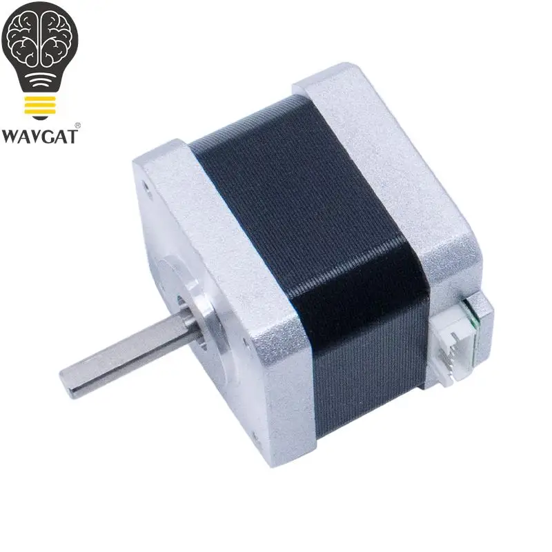 WAVGAT 4-lead Nema17 Stepper Motor 42 motor Nema 17 motor 42BYGH 40MM 1.7A (17HS4401) motor for CNC XYZ