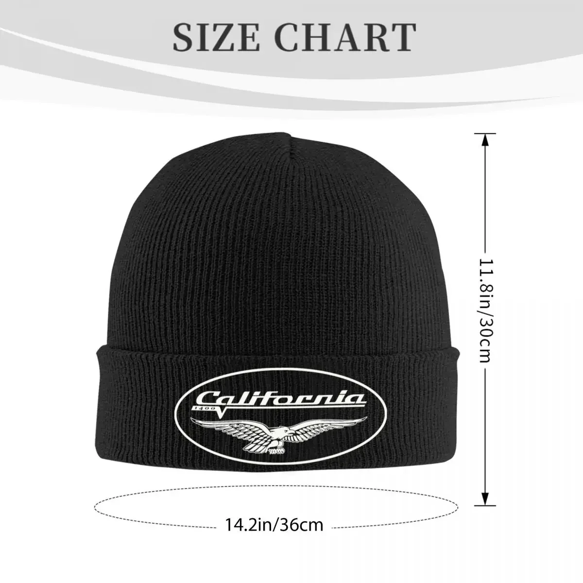 Guzzi Motorcycles Moto 1400 Knitted Hat for Women Men Beanie Autumn Winter Hats Warm Cap