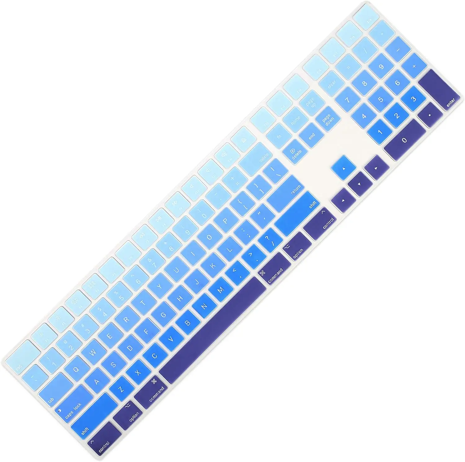 DEHAI multicolour for Apple iMac Magic Wireless Bluetooth Keyboard with Numeric Keypad MQ052LL/A A1843 US Layout