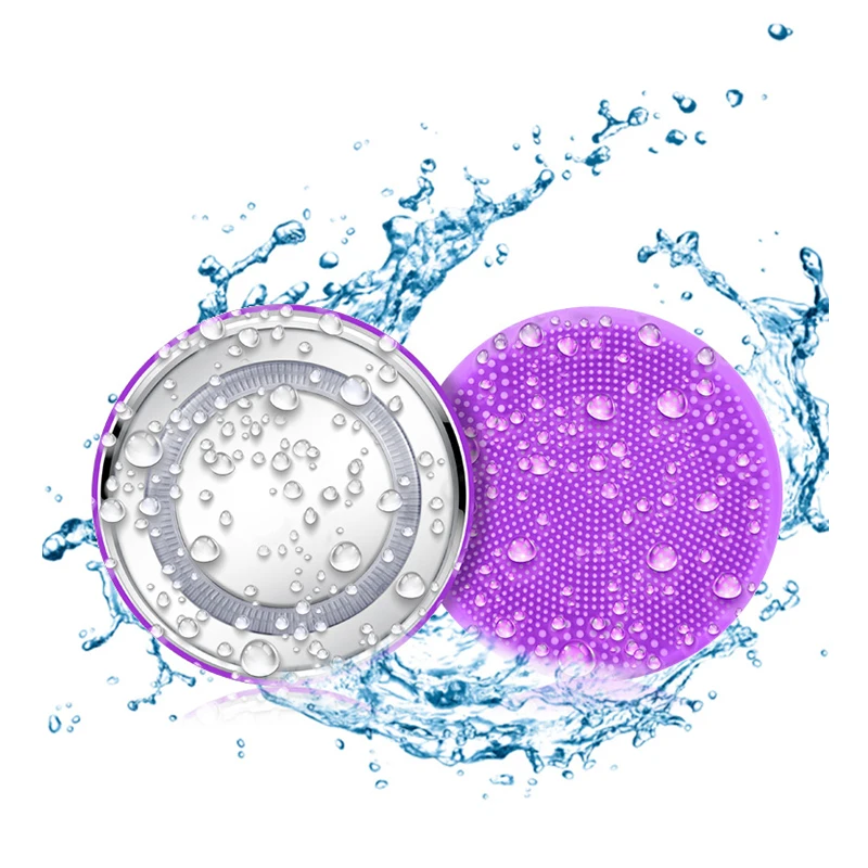 Multispektrale Lightwave-Technologie, elektrisches Gesichtsmassagegerät, Tiefenreinigungsbürste für das Gesicht, Gesichtsbürstenreiniger, IPX7