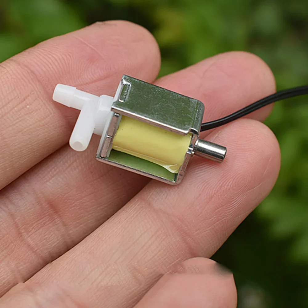 1.5W Micro-Magneetventiel 2-positie 3-weg Dc 5V 6V Mini 10Mm Elektromagnetische Klep Elektrisch Geregelde Luchtklepschakelaar