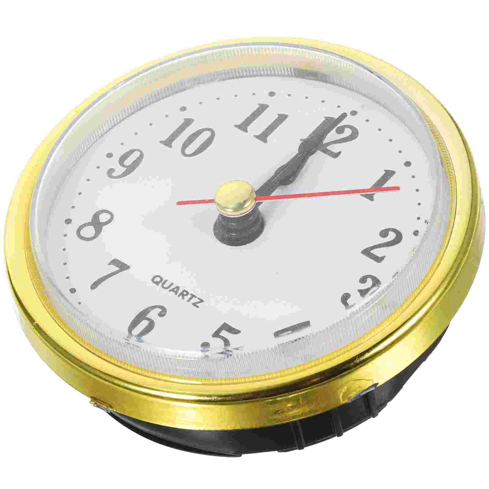 M2188 65MM Clock Insert Simple Round Plastic Mechanism Inlaid Vintage Style High Precision Clock Movement Home Decor