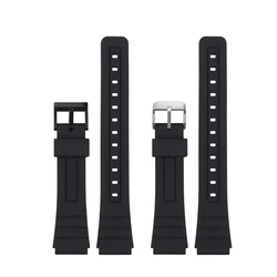 AE1200/1300 18mm soft silicone strap For Casio AE-1200WH, F91 f94 1000W, 1300WH, W-216,A158 A168 F-108, SGW500 silicone strap