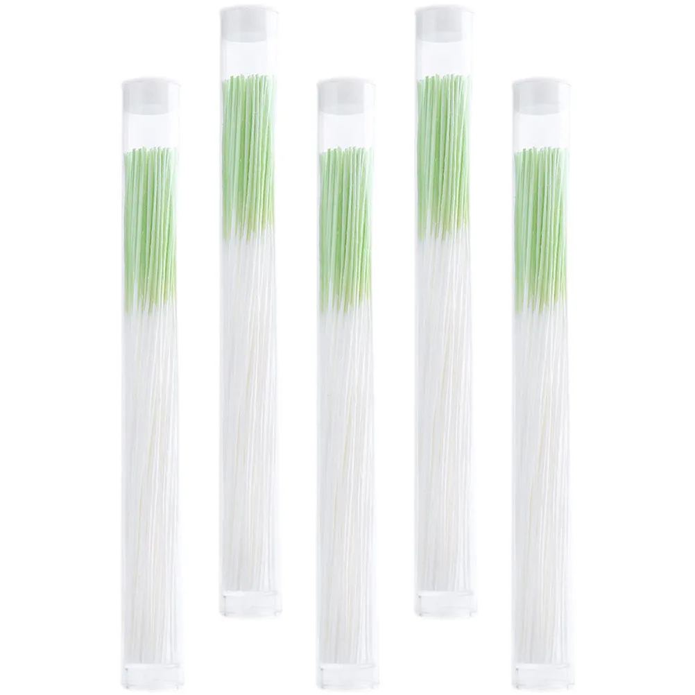 

350Pcs Earring Hole Cleaner Floss Durable Ear Piercing Cleaning Lines Quick Use for Fresh Ear Care Anytime Piercing Floss