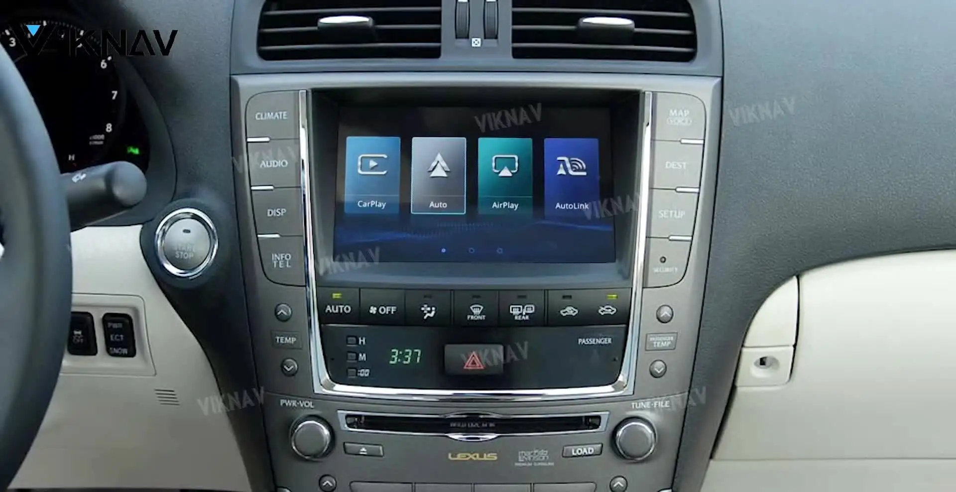 レクサスIS 2005-2019用Linuxインターフェースボックス ワイヤレス