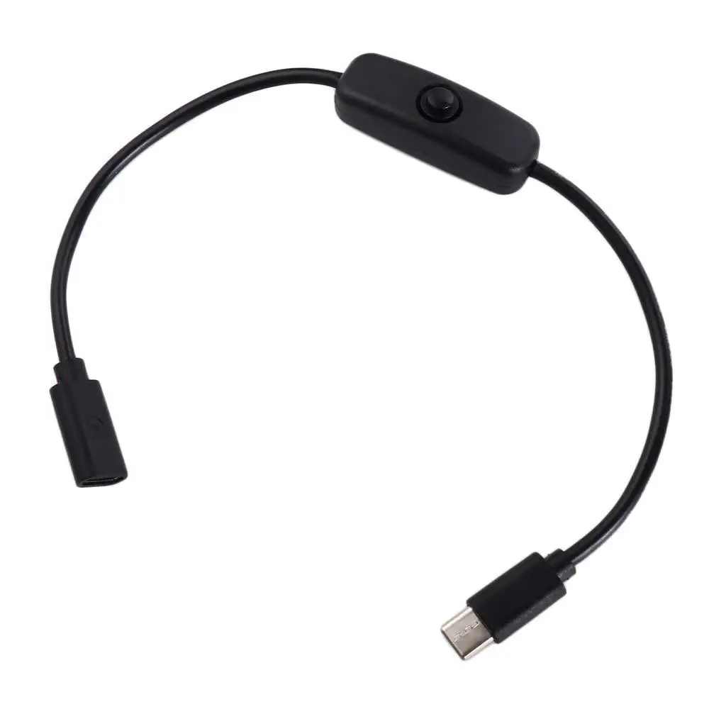 

Extension Cable USB-C Male to Female Type-C Ports for Raspberry Pi 4 Power Cord Type C Power Supply Power Line Type C Cable