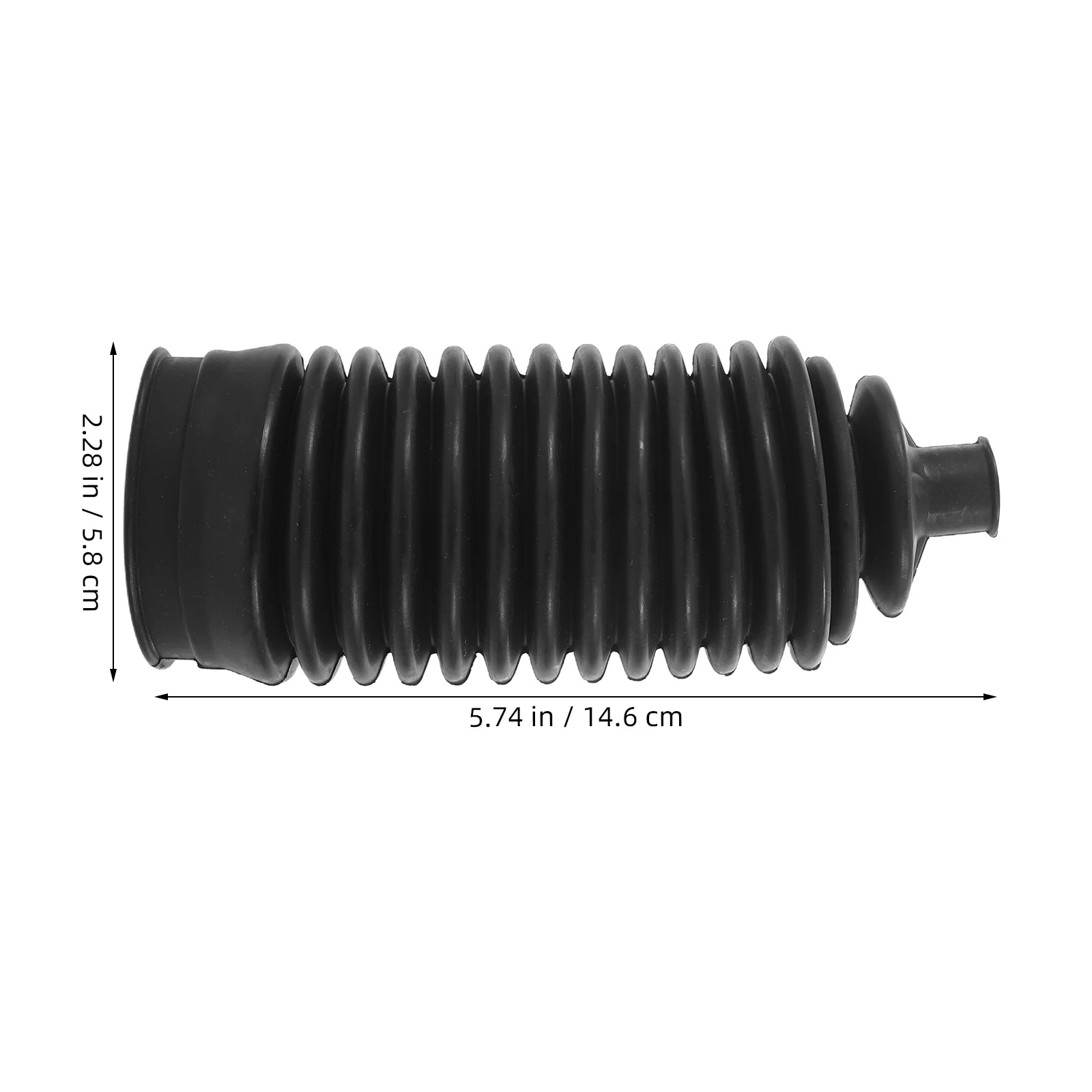 البلاستيك عربة جولف توجيه الغبار الأحذية الدقة تناسب غطاء منفاخ لحماية تروس التوجيه تعزيز الراحة المضادة للاهتزاز