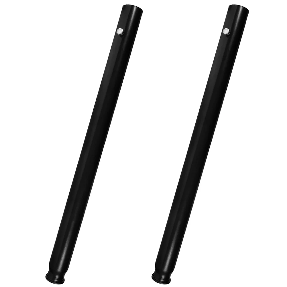 

2 Pcs Car Jack Bar Handle for Bracket Pole Lever Automotive Black Horizontal Hydraulic Floor Replacement