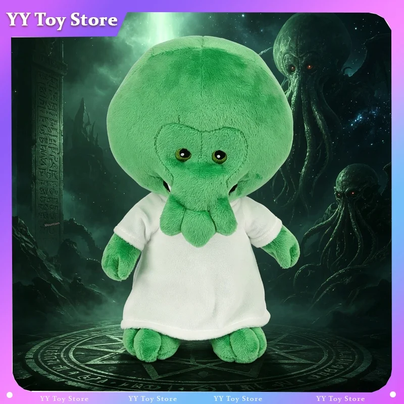 

New Goomi Cthulhu Green Plush Toy Minions Monsters Plush Doll Kawaii Home Ornament Collection Birthday Gift For Fans