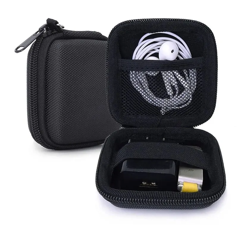 Portable Earphone Storage Organizer Multifunctional Bag Bag Data Cable Digital Gadgets Case For Charger U Disk Protective Cover