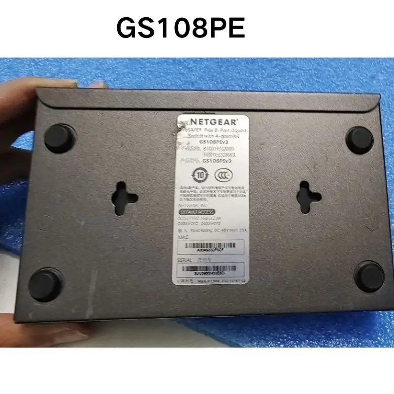 Test di seconda mano OK GS108PE Switch
