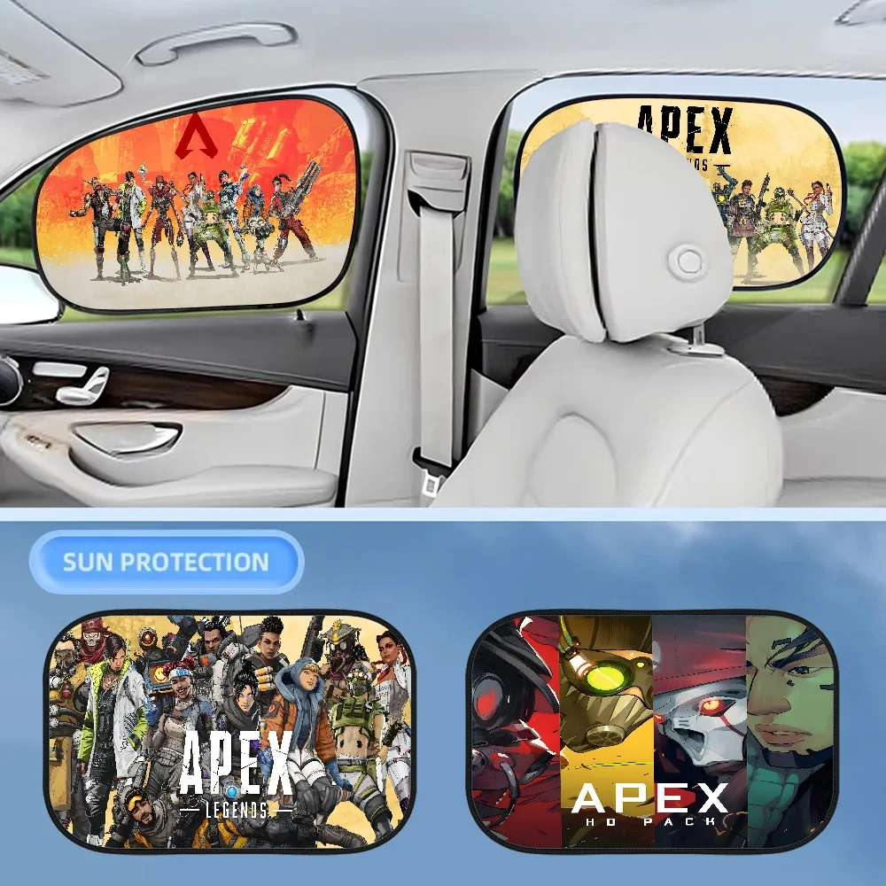 

Print Apex Legends 1PCS Window Sunshade Cover For Kids Universal Car Foldable Car Sun Shade Cover UV Protect Curtain Side