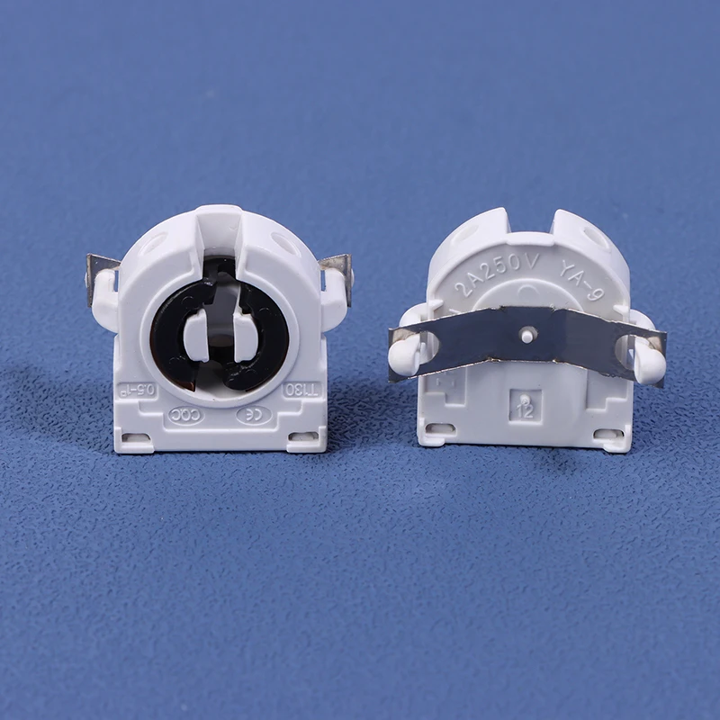 5 قطعة T5 T8 حامل مصباح الفلورسنت G5 G13 قاعدة غير محوكة شواهد القبور مصباح المقبس التيار المتناوب 500 فولت 2A لأنبوب الفلورسنت LED #4