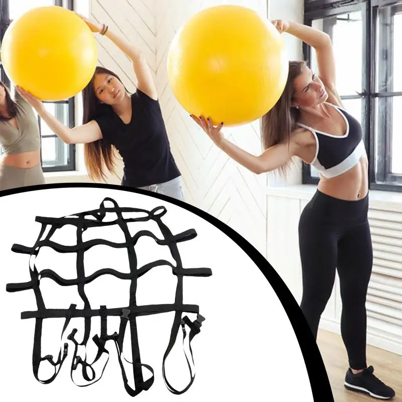 

Gym Ball Straps For Women Backflip Training Auxiliary Strap Lightweight Adjustable Belt For Gym Sports Strengthening Stretching
