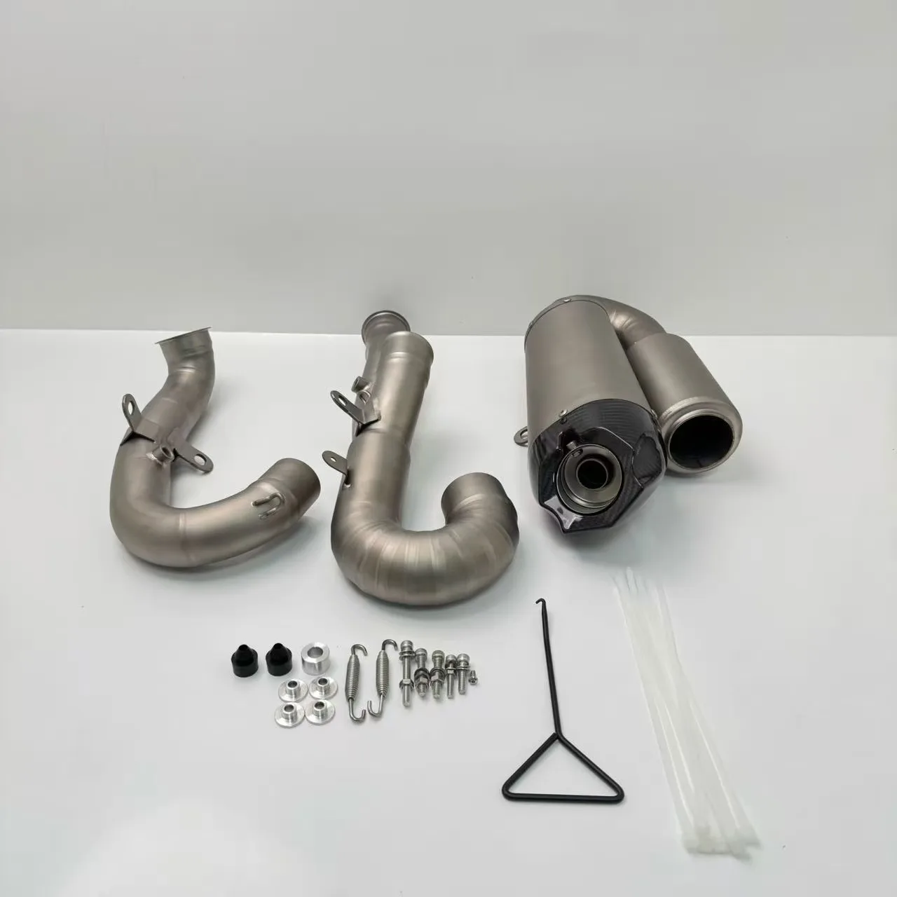 For Panigale V4 V4S Motorcycle Exhaust System Full Ti.Alloy Modification for Panigale V4 V4S Street Fighter V4 V4S 2025-2026