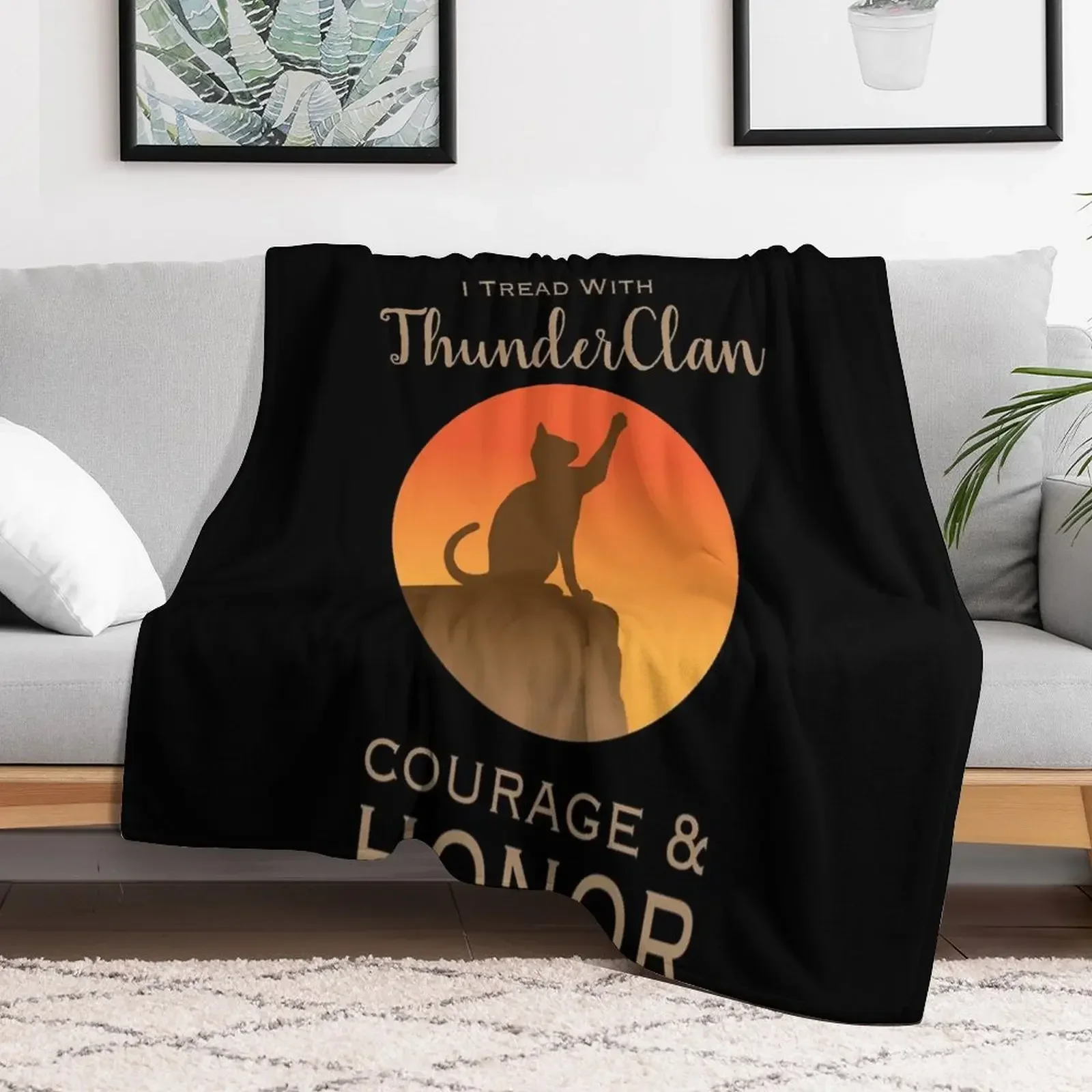 ThunderClan Pride Fitted Scoop Throw Blanket Thermal Sofa Throw Sofa Blankets