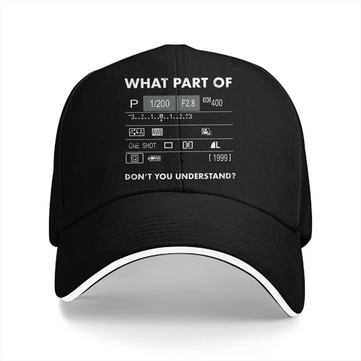 

Summer Cap Sun Visor DSLR Camera LCD Screen Lens Aperture Design Hip Hop Caps Photographer Camera Patent Cowboy Hat Peaked Hats