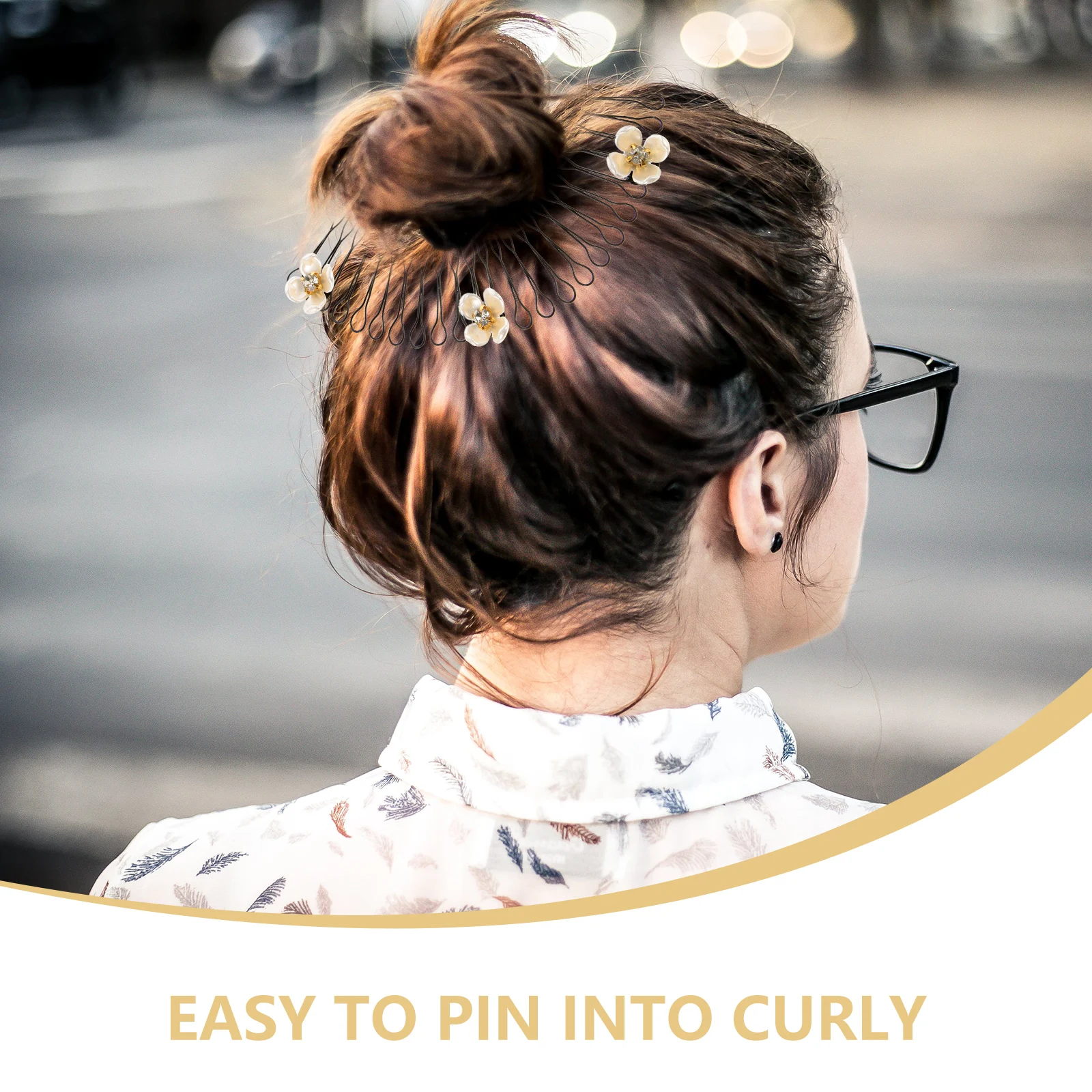 

3pcs Lightweight U Shape Comb Shape Finishing Fixer Pin Pin Hair Clip Comb Women Hair Finishing Fixer Clip