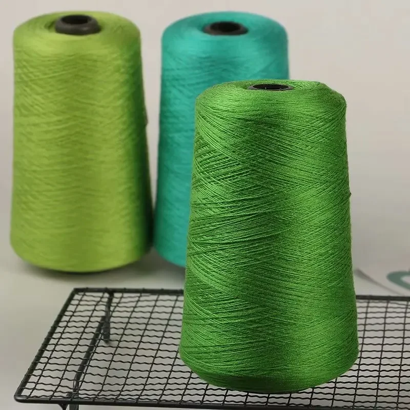 

500g Milk Thread Ice Silk Thread Light Bud Silk Thread Suitable for Woven DIY Fine Hand Knitted Hook Needle Thread Baby Clothing