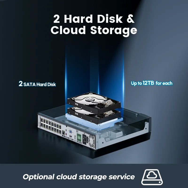 Registratore Video di Rete (NV - Nvr 16 Channel 4K H265 recensione e prezzo