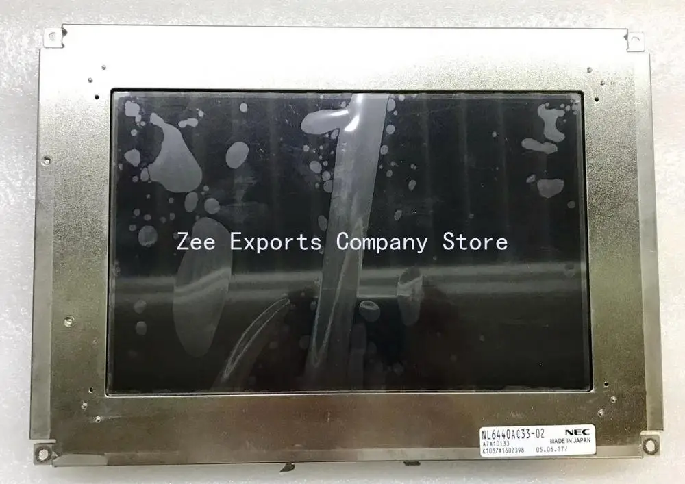 NL6440AC33-02 NL6440AC33 02 9.8 Inch LCD Screen Display Panel for Industrial Equipment Test Working Before Shipment