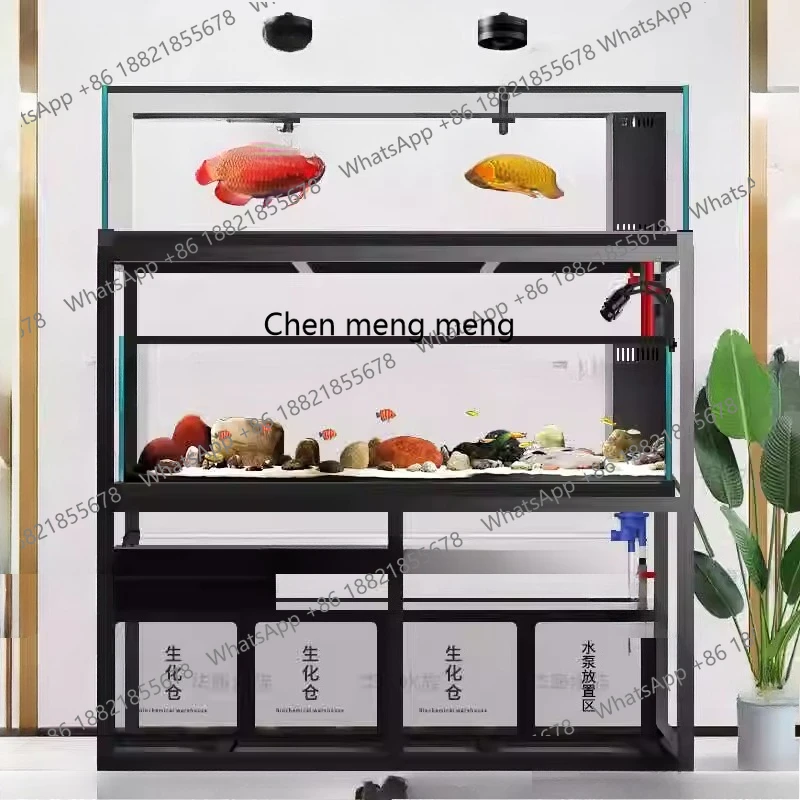 

Amphibious bottom filter double-layer living room household floor stream tank turtle tank water-free land tank