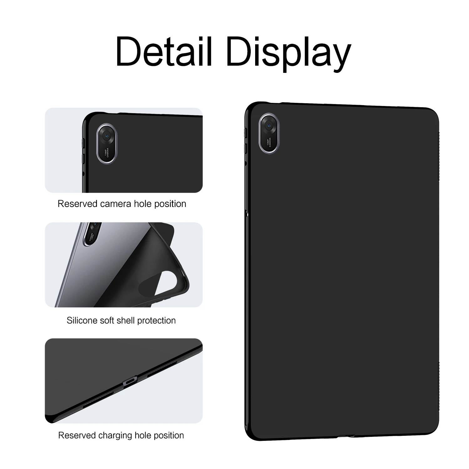 Soft Case For Huawei MatePad 11.5 2025 2026 TXZ-W09 Silicone TPU Cover Shell for MatePad 11.5