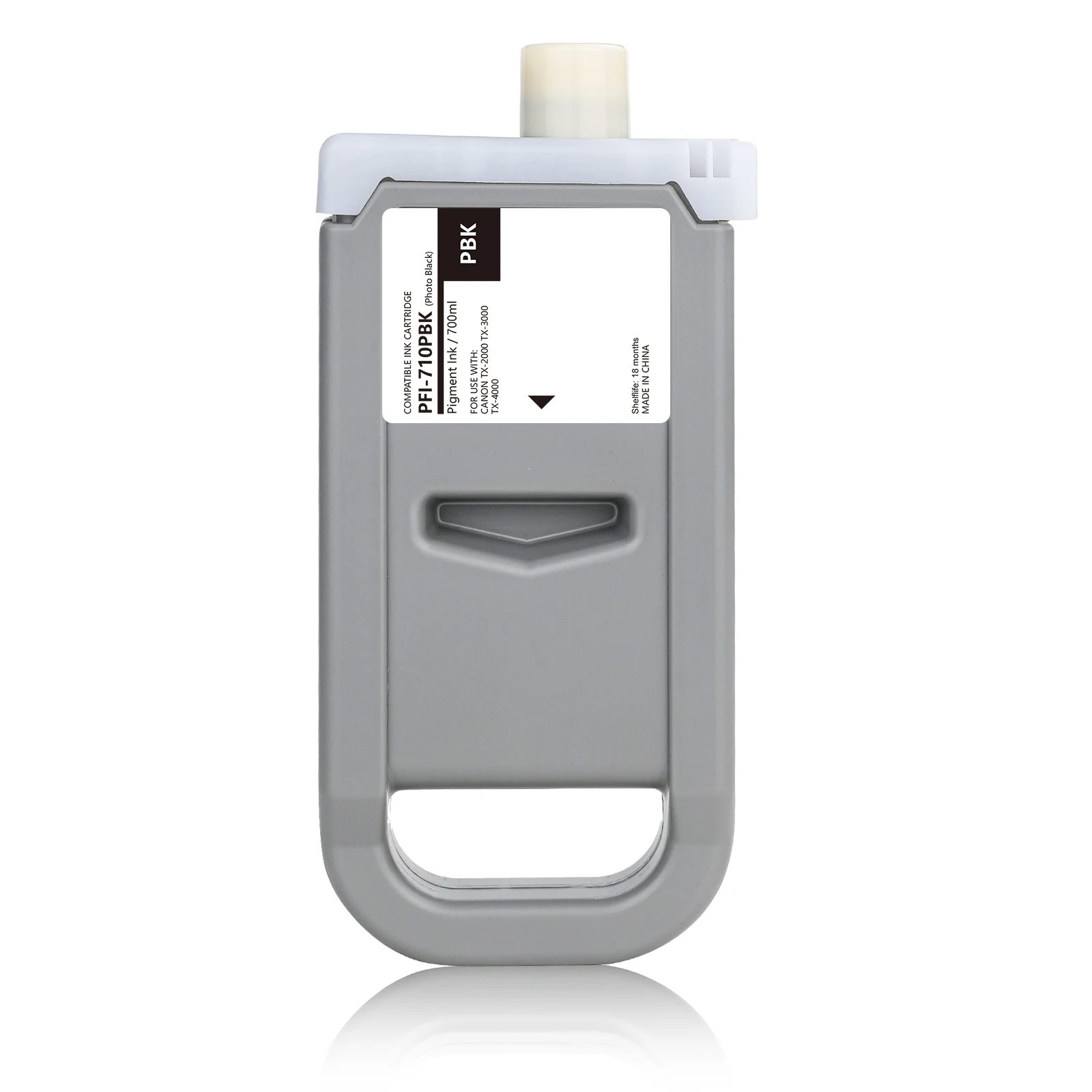 PFI-710 PFI710 700ml Compatible Ink Cartridge With Pigment Ink With One Time Use Chip For Canon TX-2000 TX-3000 TX-4000 Printer