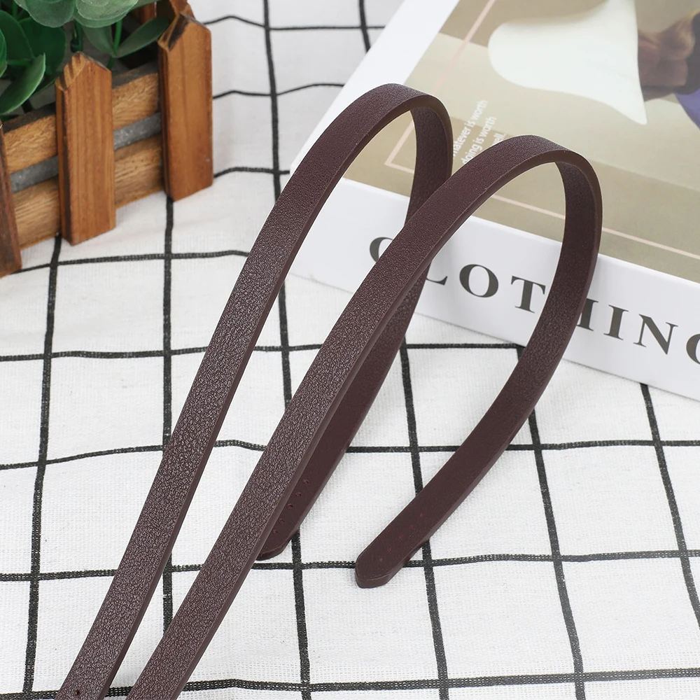 2Pcs 40cm 70cm Detachable Shoulder Bag Strap Handle Belt Replacement Handbag DIY Accessories PU Leather Replacement Strap Band