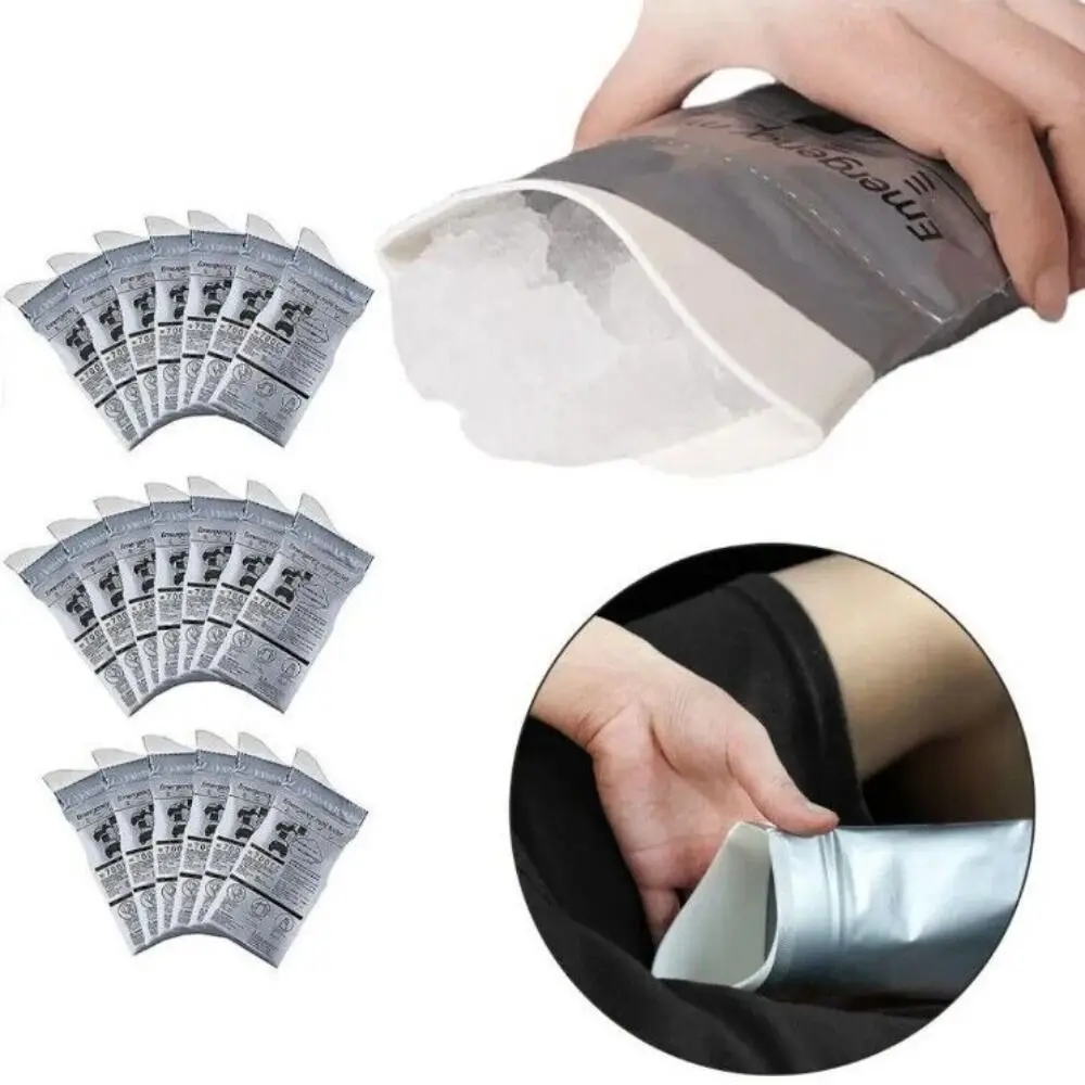 

New Resin Cotton Absorbent Polymer Disposable Urine Bags Grey Disposable Vomiting Bag Emergency Urinal Bag Women Men