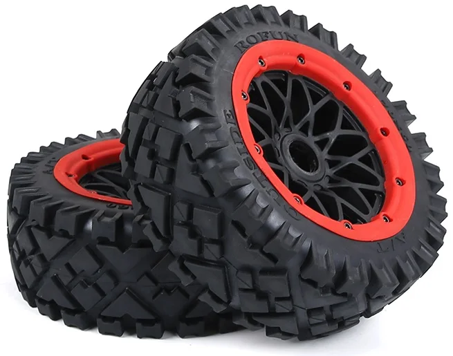 170mm Plastic Wheel Set  24mm Hex 4pcs for 1/5 Scale RC Buggy Baja 5b Parts