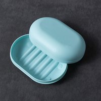 Portable Soap Boxes Creative Soap Holder Travel Soap Dish With Lid For Home Dorm 30% Vinegar Solution