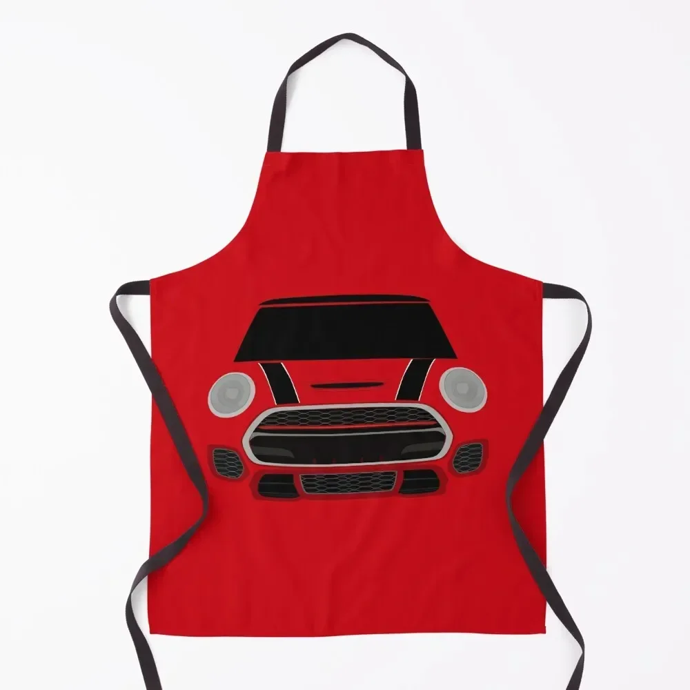 

Red italian Job Apron Kitchen Items Kitchen Women Men gift Waiter Uniforms Apron