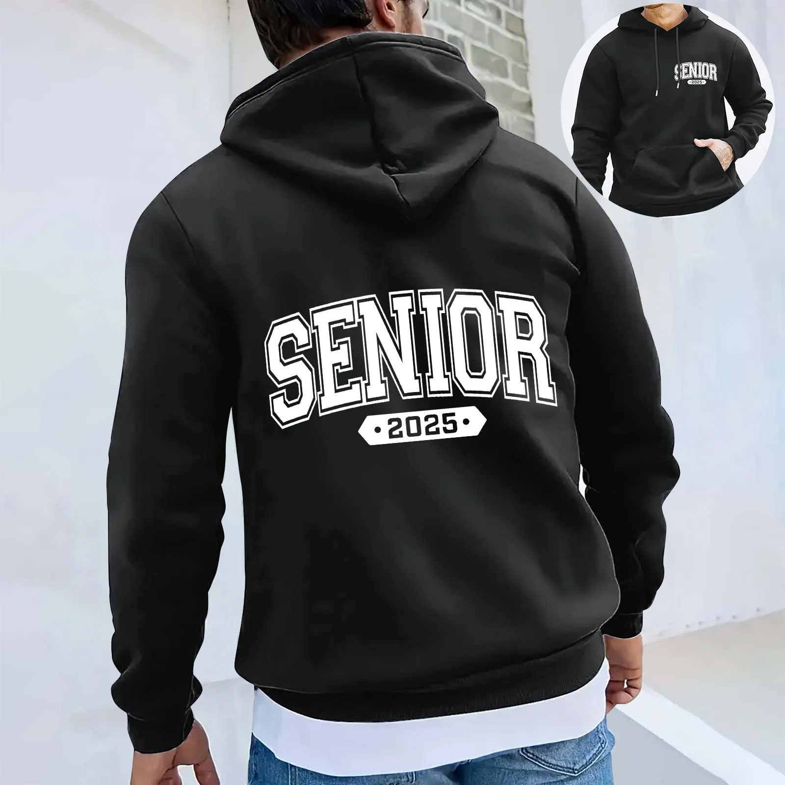 

New In Hooded Sweatshirt Outdoor Senior 2025 Tracksuit Back To School Oversize Y2k Hoodie American Vintage Plus Size Jumpers