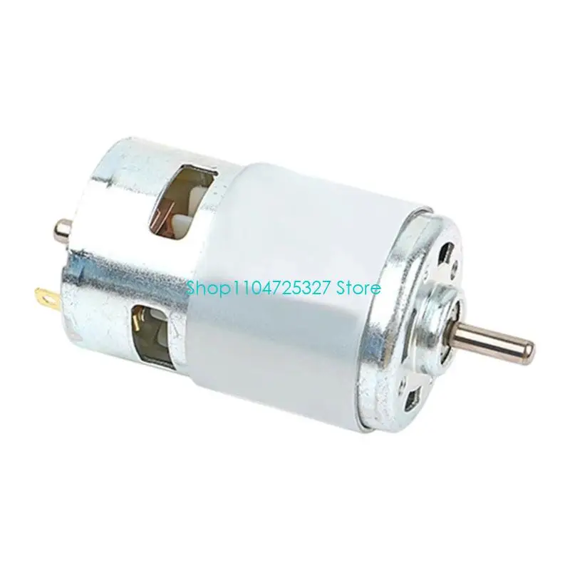 D8KF Solid Alloy 775 Motor 12V 24V High Speed Rotation Low Noise Performances For Electric tool And Industrial Machines
