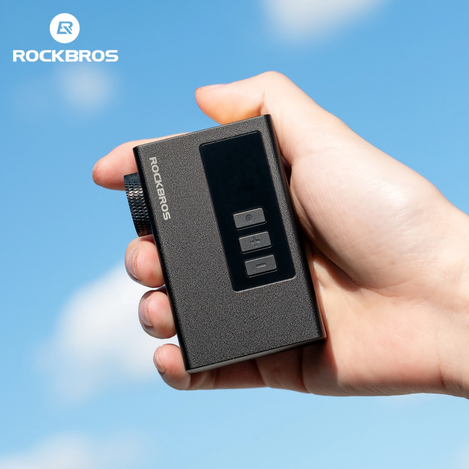 

ROCKBROS Electric Pump Ultralight Bike Pump 120psi Rechargeable Tire Inflator Pump 420mAh Battery with Screen Fast Charging