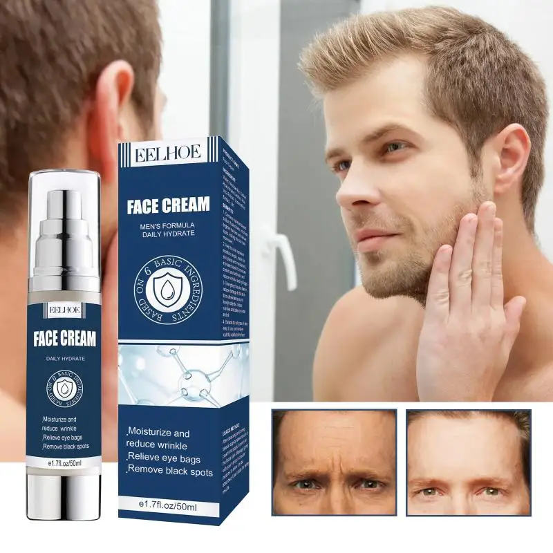 

Reduce Fine Lines Whitening Men Facial Moisturizing Cream Firming Deep Repair Of Skin Mild Plant Ingredients Non Irritating