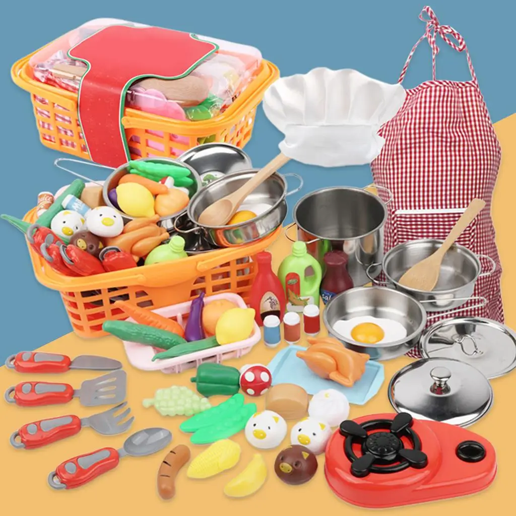 

kitchen Playset Kids Pretend Play Toy Preschool Toy Kitchen Accessories