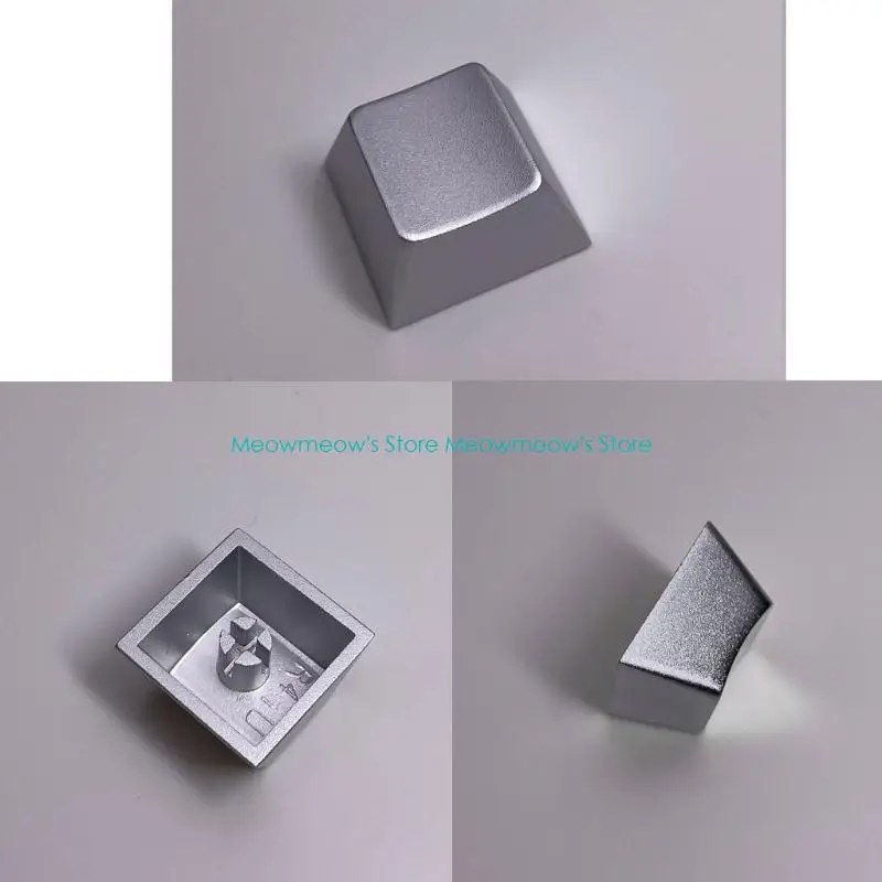 W91A Zinklegierung ESC -Metallschlüsselkap, Matte Finish Keycap für Enhanceds -Typing -Erlebnisse